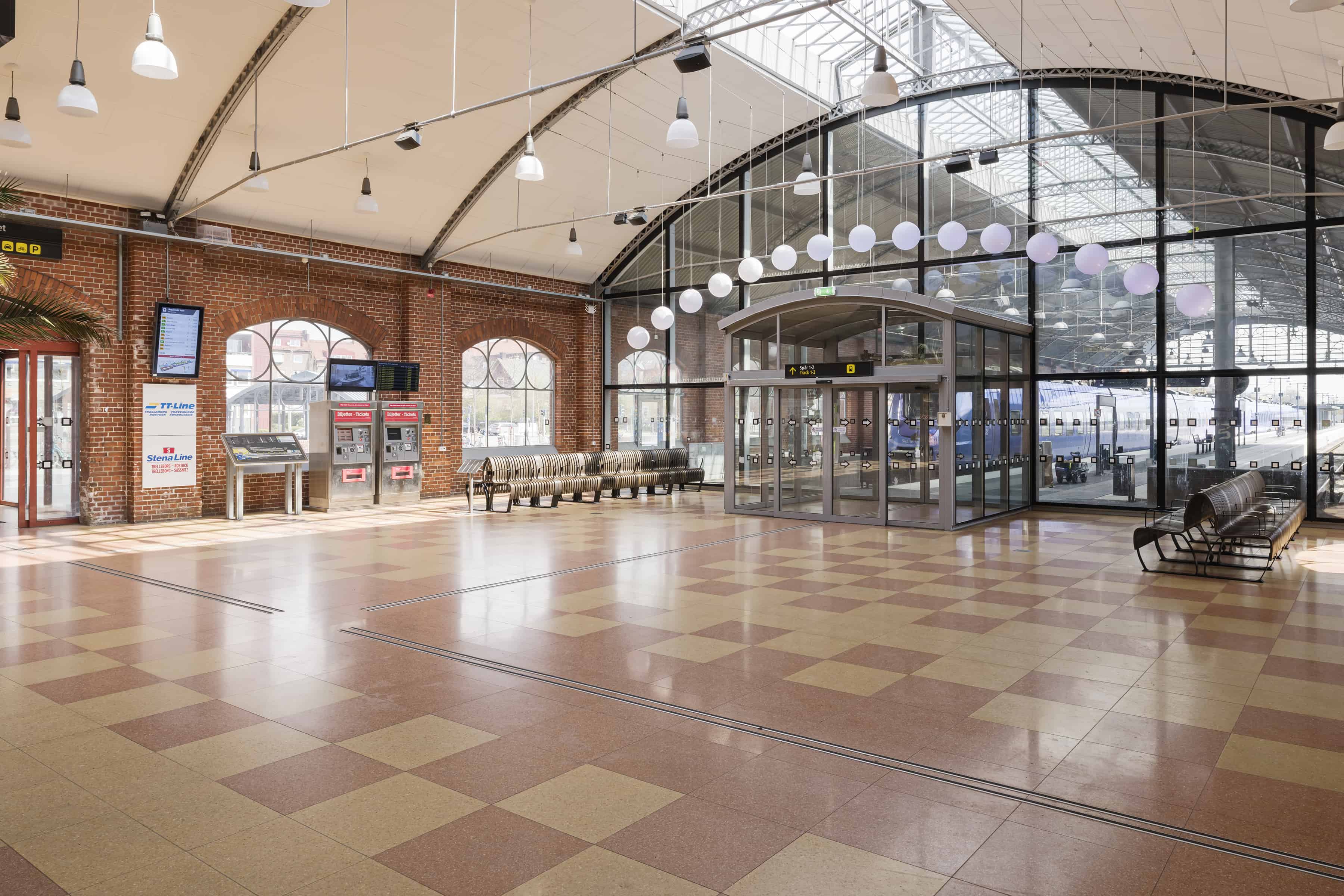 Arkitekt Banhall Trelleborg Centralstation